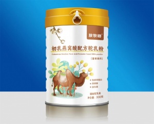 放牧啷初乳燕窝酸配方驼乳粉西域出品